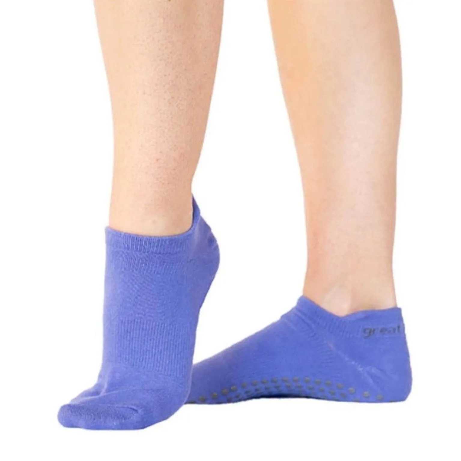 Emery Tab Back Grip Socks (Barre / Pilates)