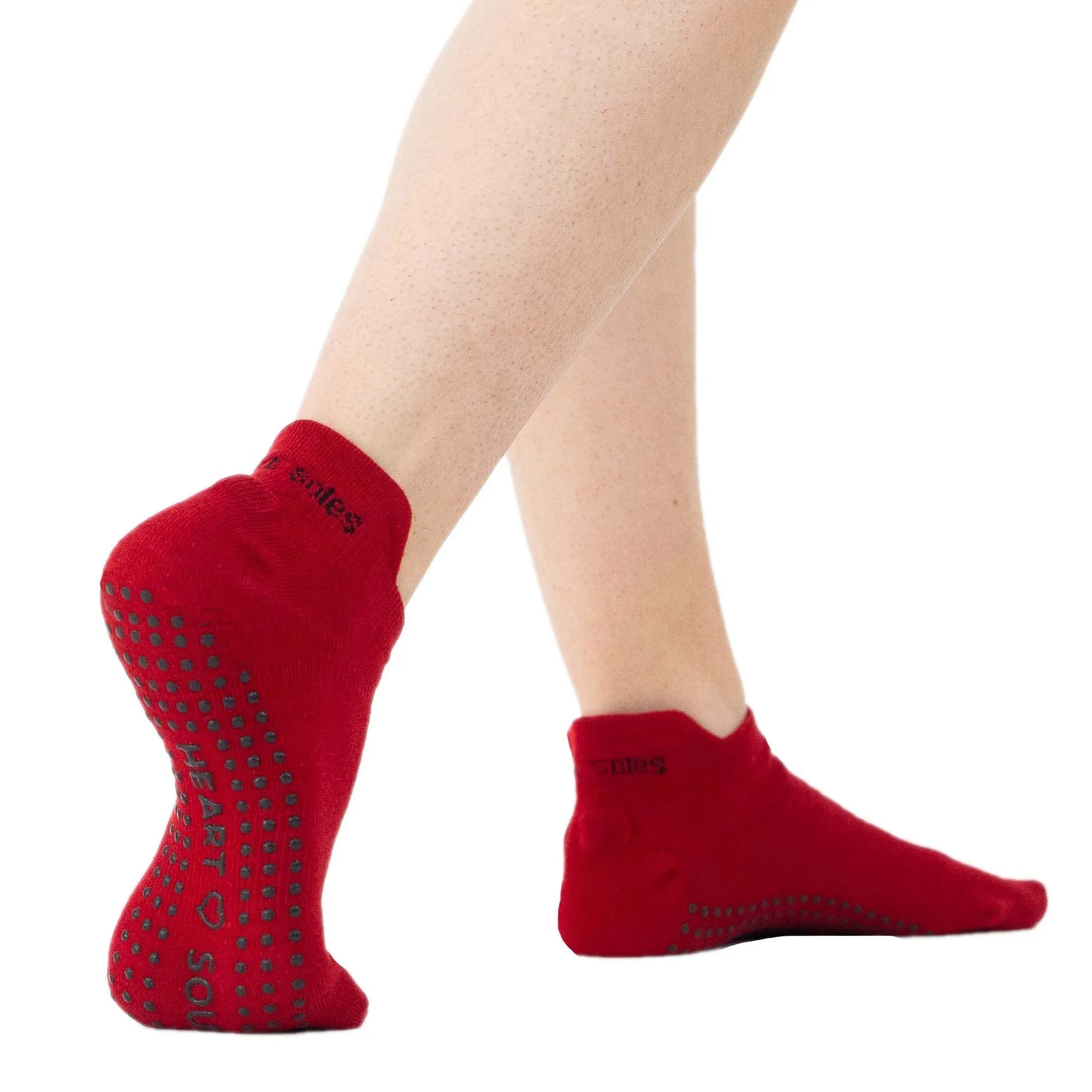 Emery Tab Back Grip Socks (Barre / Pilates)