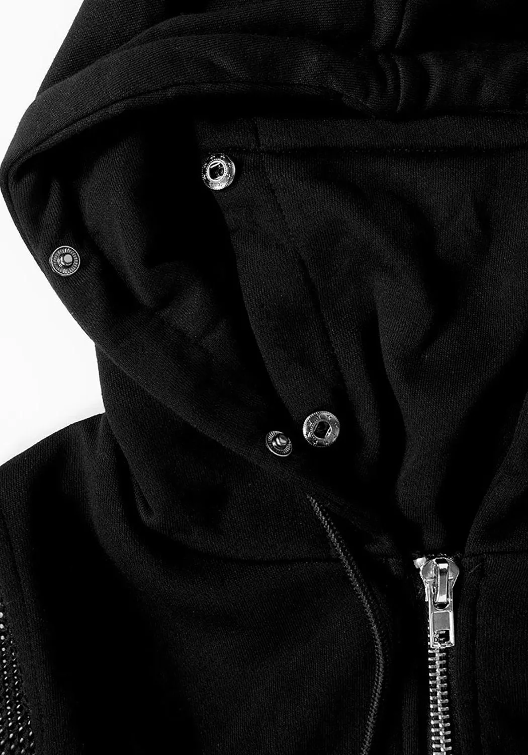 Face Mask Mesh Hoody