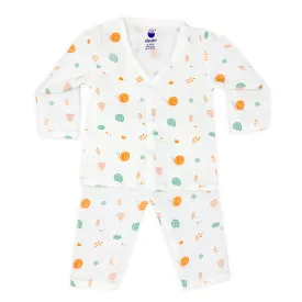 Full sleeve Jabla Pyjama Set -Organic Muslin -Snail