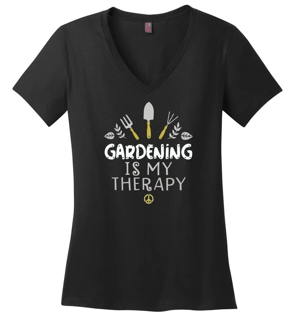 Gardening Is My Therapy T-shirts