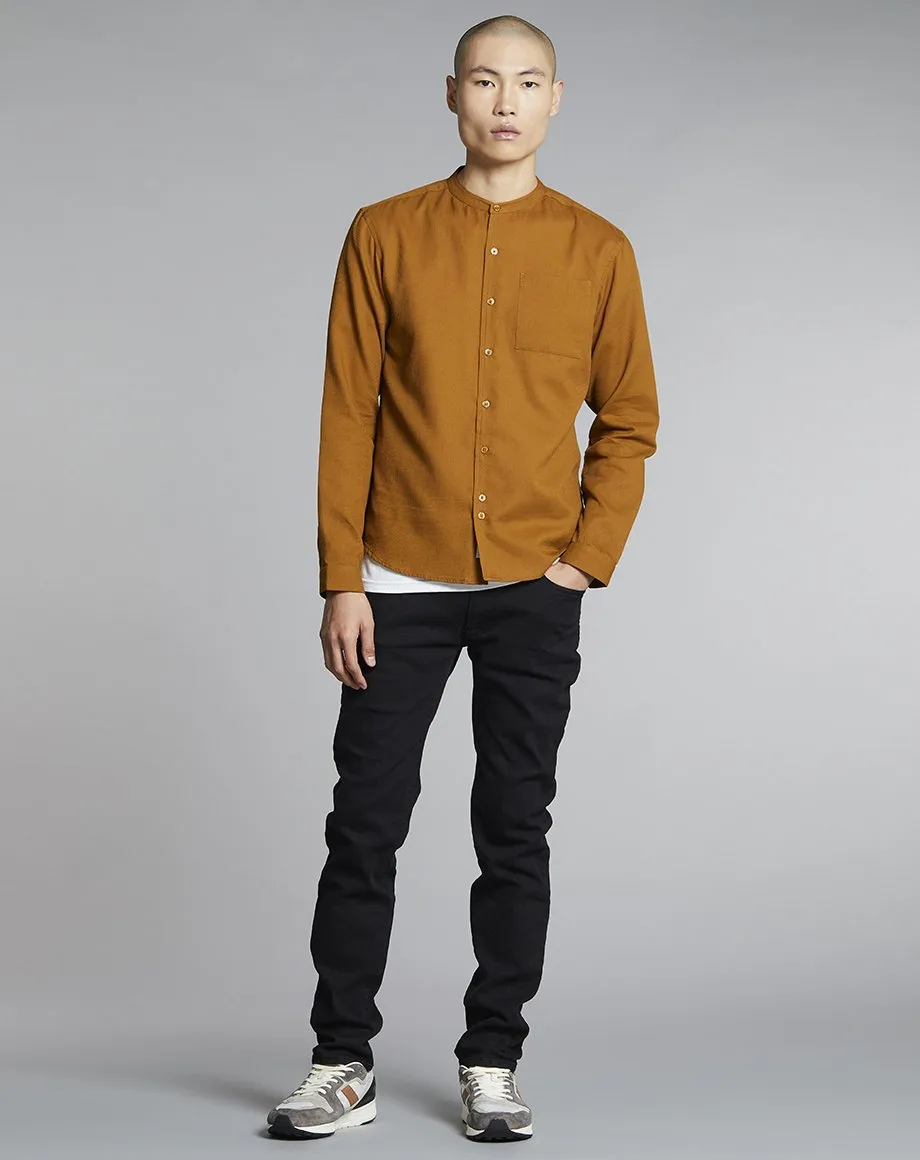 GASTON MENS SHIRT | TOBACCO