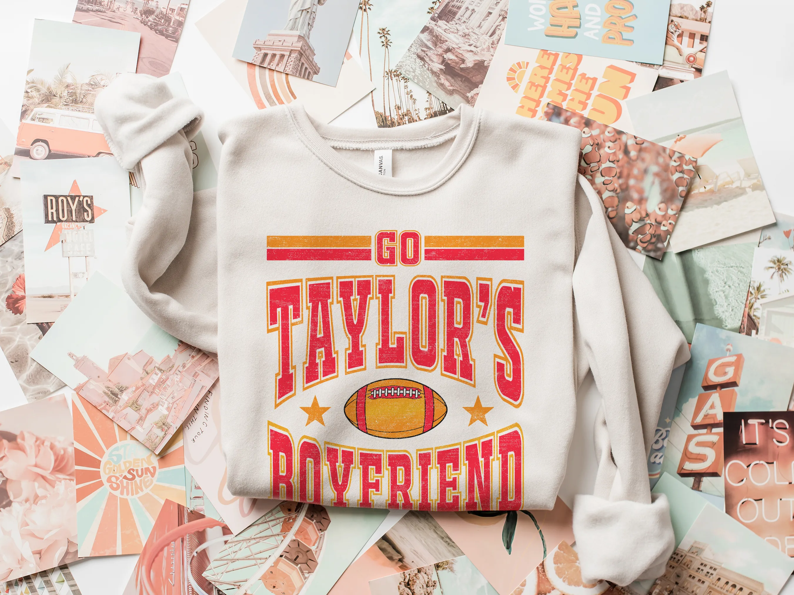 Go Taylor's Boyfriend Tee or Crewneck