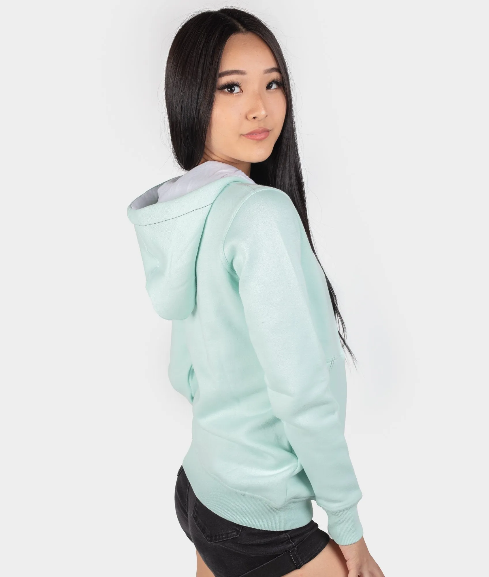 Hardtuned Essential Womens Hoodie - Aqua