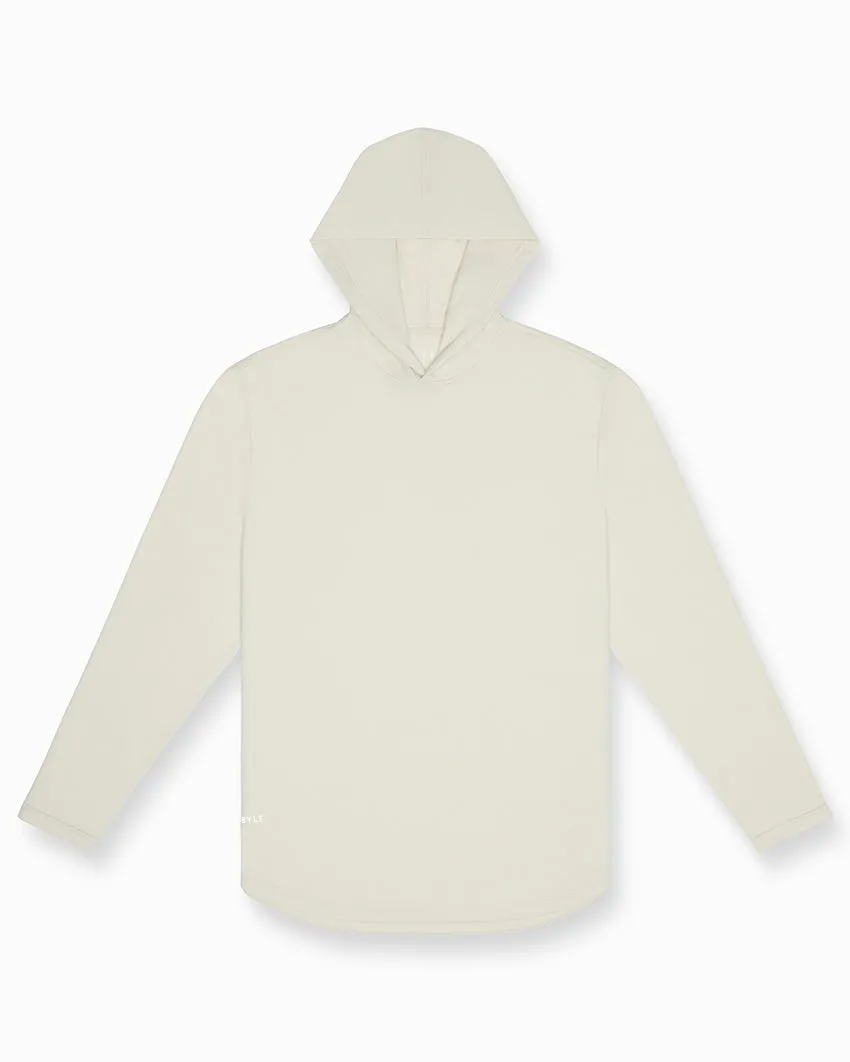 Hooded Drop-Cut Long Sleeve