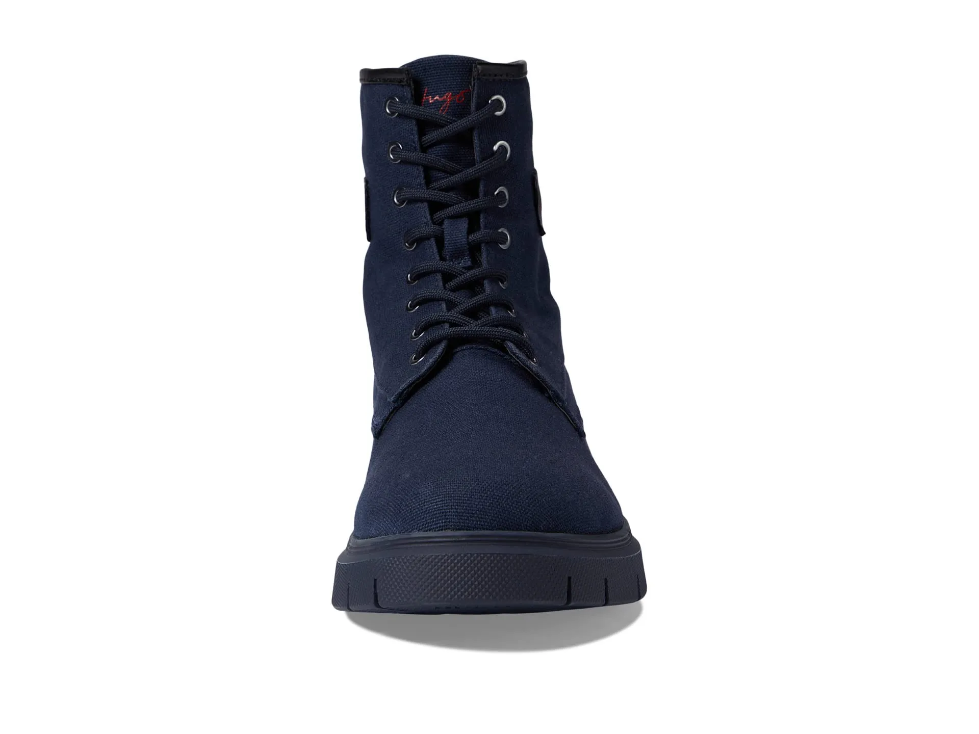 HUGO Ryan Canvas Lace-Up Boots