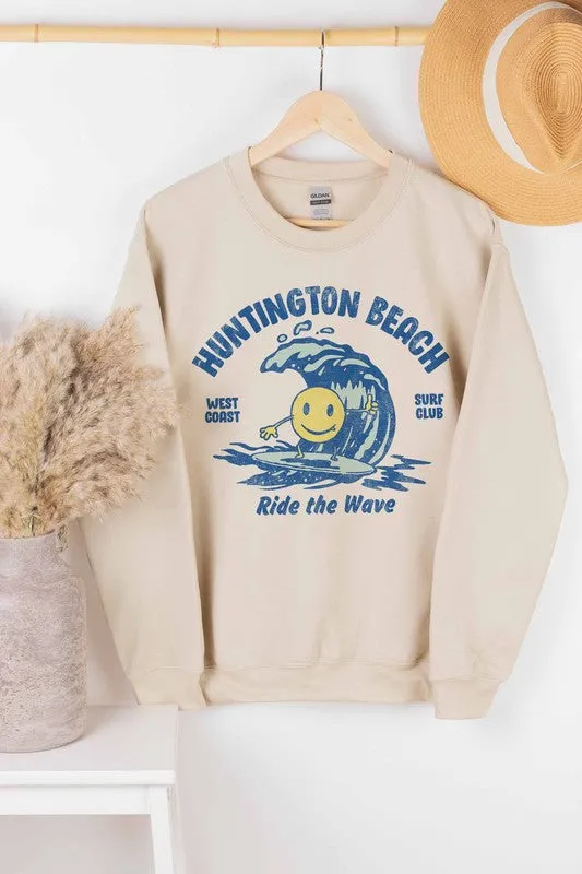 HUNTINGTON BEACH GRAPHIC SWEATSHIRT