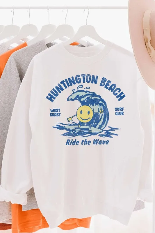 HUNTINGTON BEACH GRAPHIC SWEATSHIRT