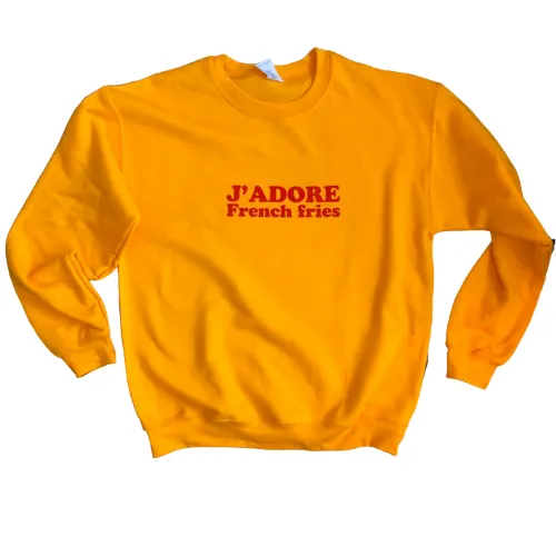 J'Adore French Fries Sweatshirt