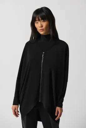 Joseph Ribkoff - 233076 Zip Cocoon Tunic