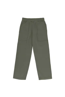 Jungmaven | Ocen Pant in Olive Green