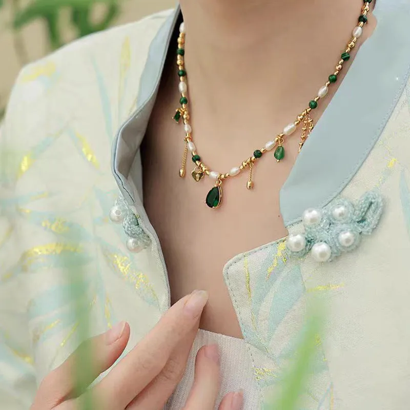 Just Lil Things Artificial Multi Color Necklace jltn1070