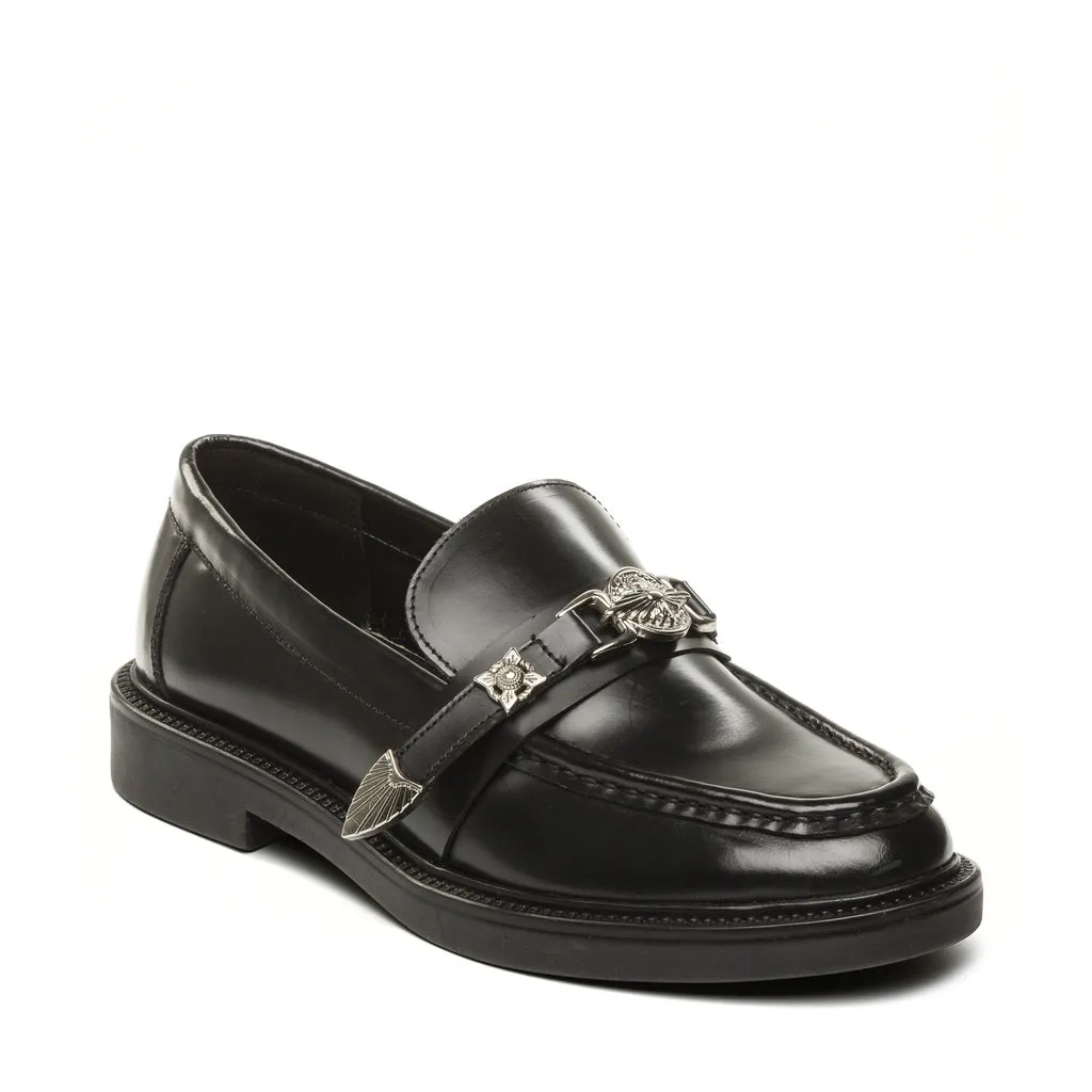 Lazarus Loafer BLACK LEATHER