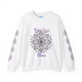 Love You Mom Mandala Sweatshirt