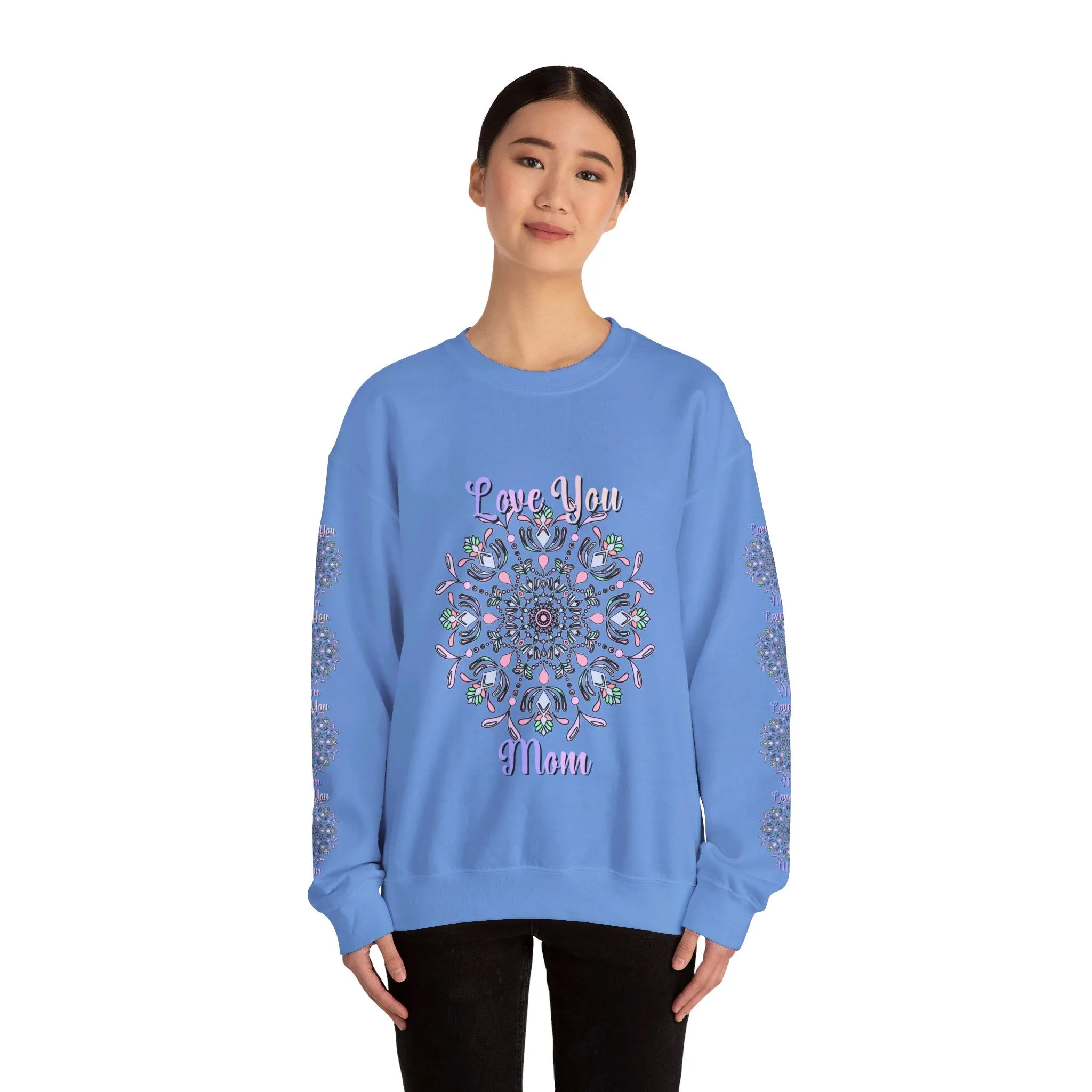 Love You Mom Mandala Sweatshirt