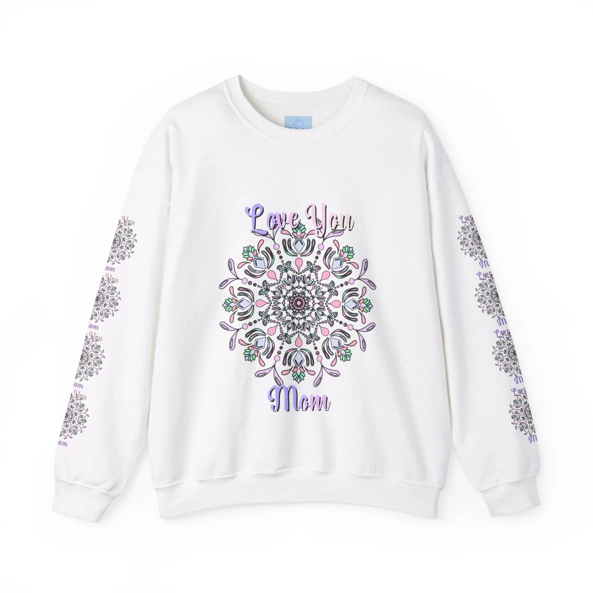 Love You Mom Mandala Sweatshirt