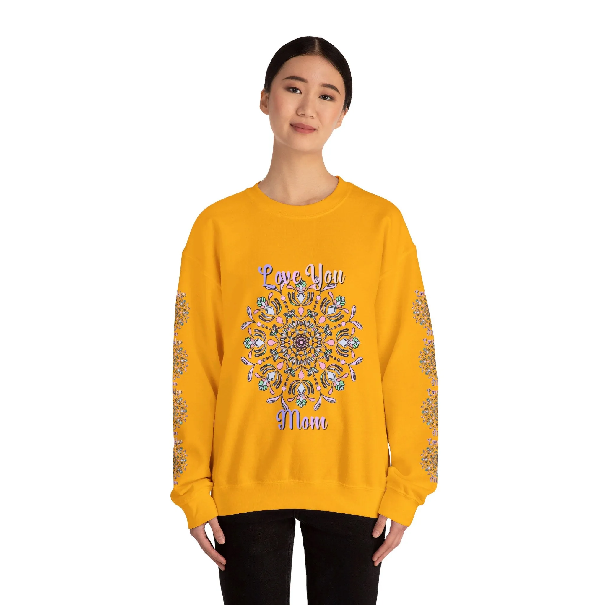 Love You Mom Mandala Sweatshirt