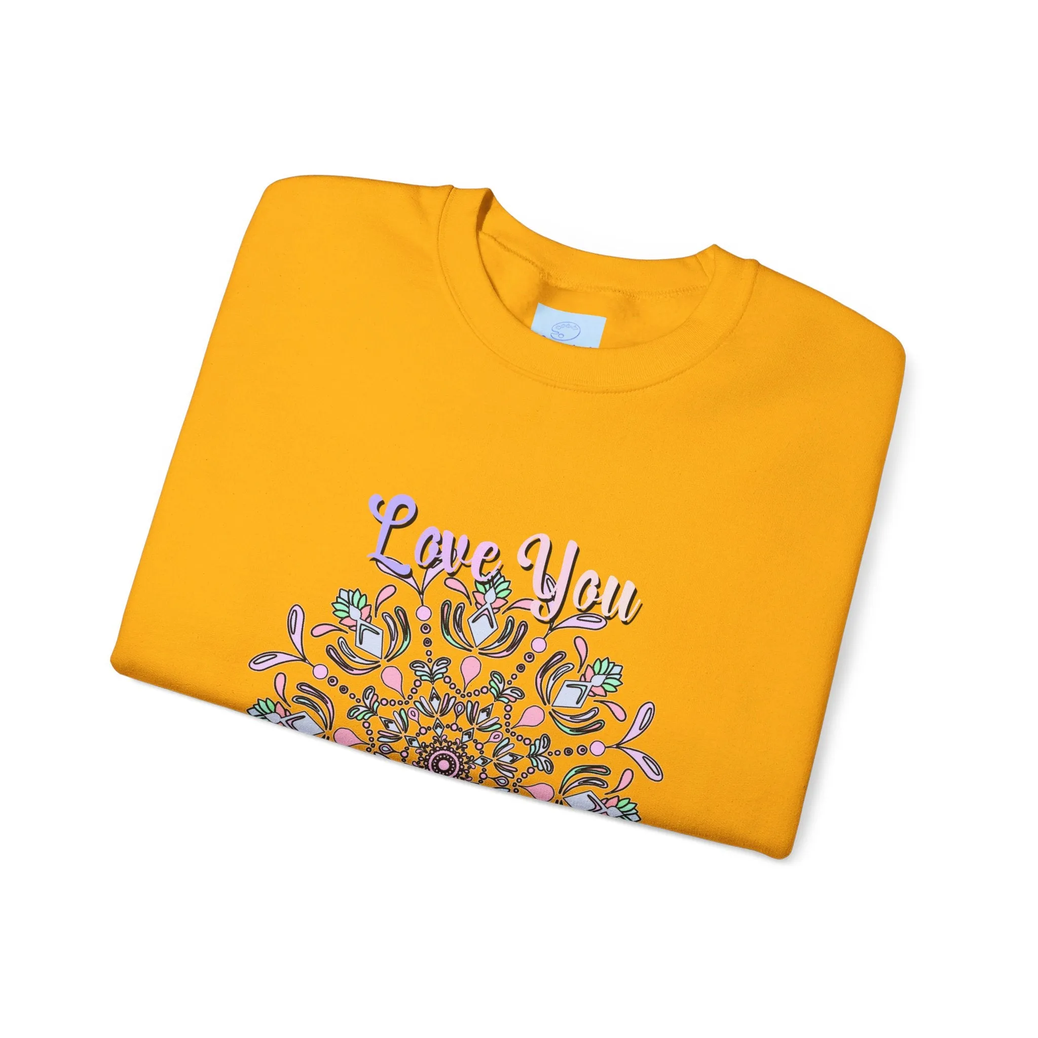 Love You Mom Mandala Sweatshirt