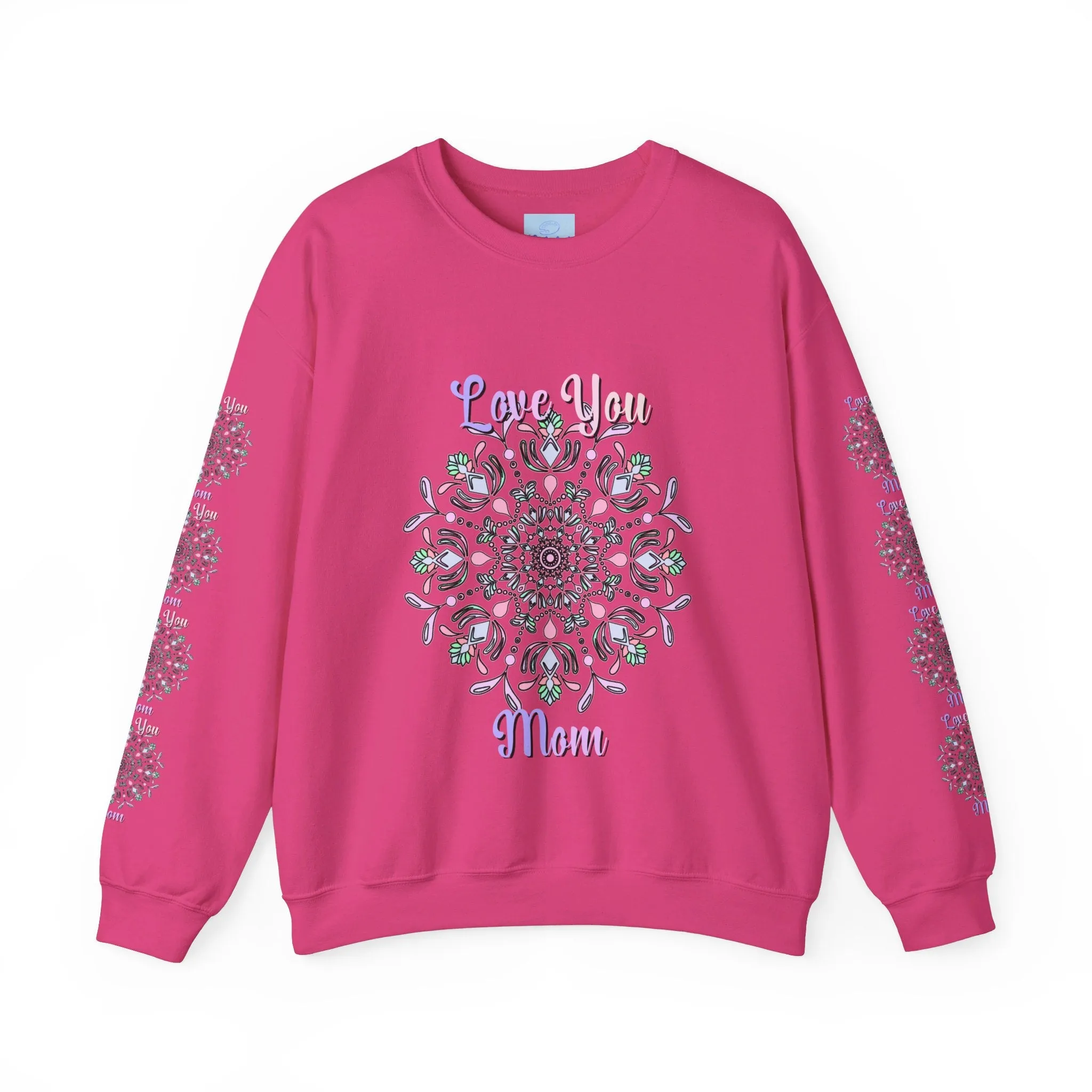 Love You Mom Mandala Sweatshirt