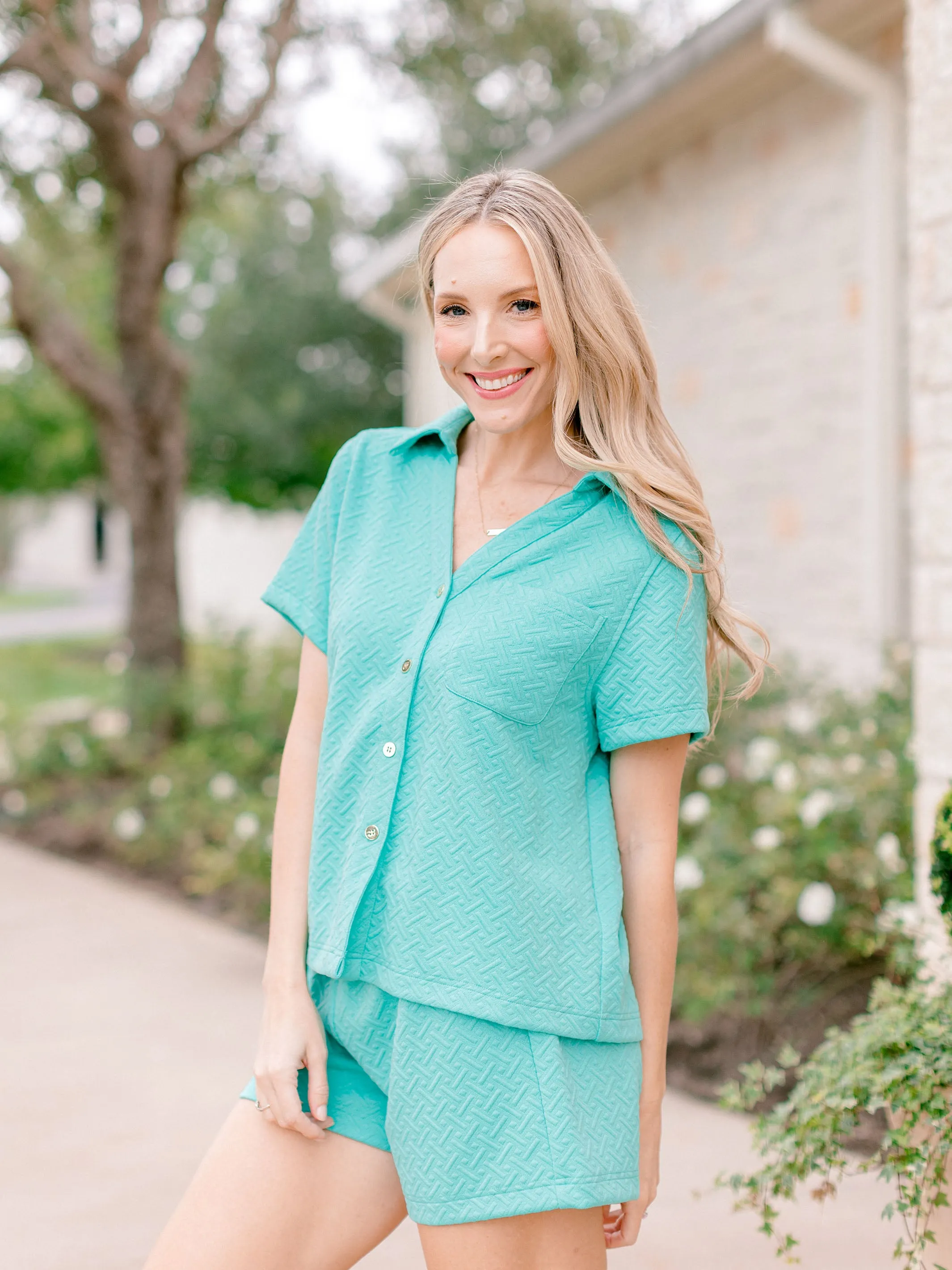 Maren Top | Teal