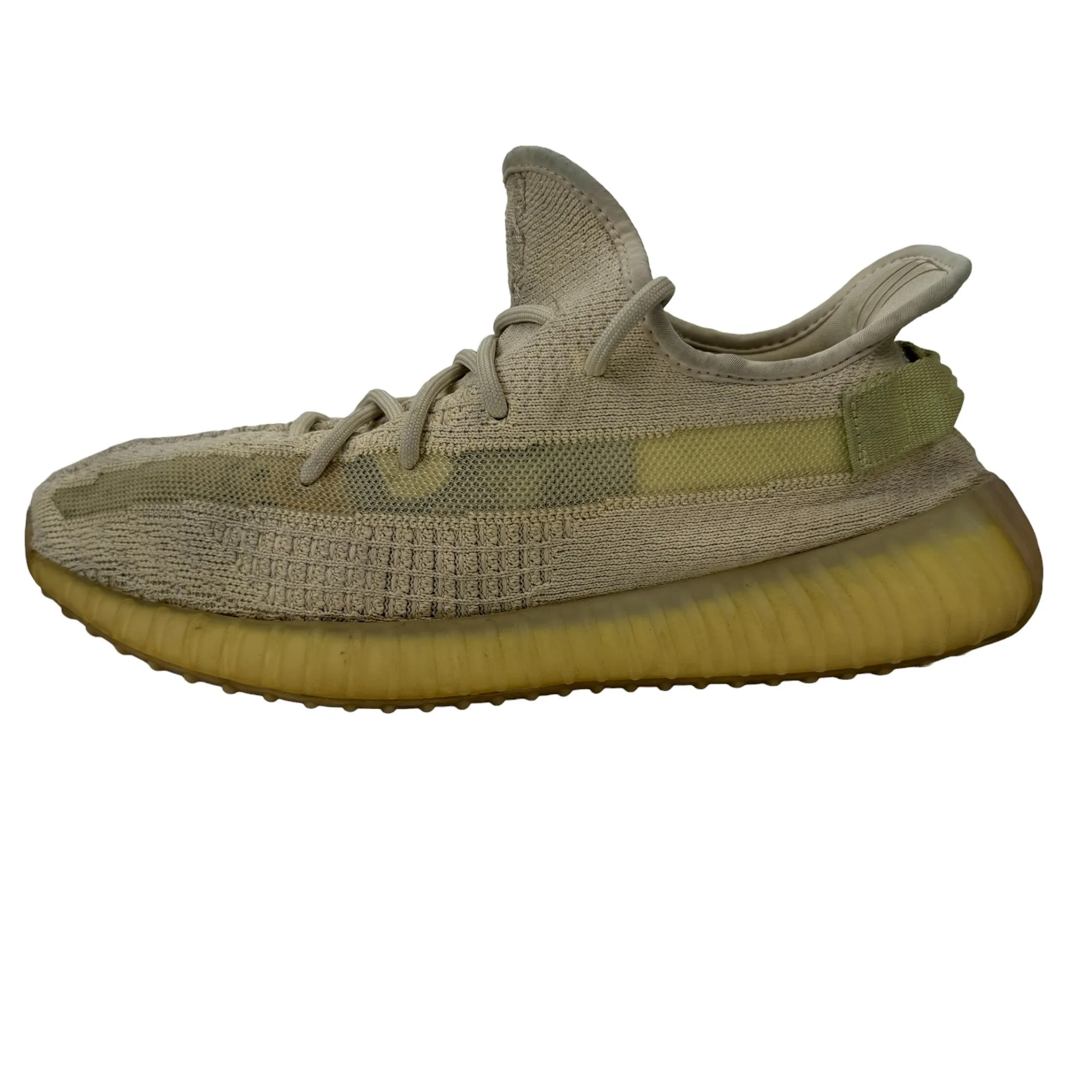 Men's Boost 350 V2 Flax Low Trainers Beige Size EU 43.5 / UK 9.5