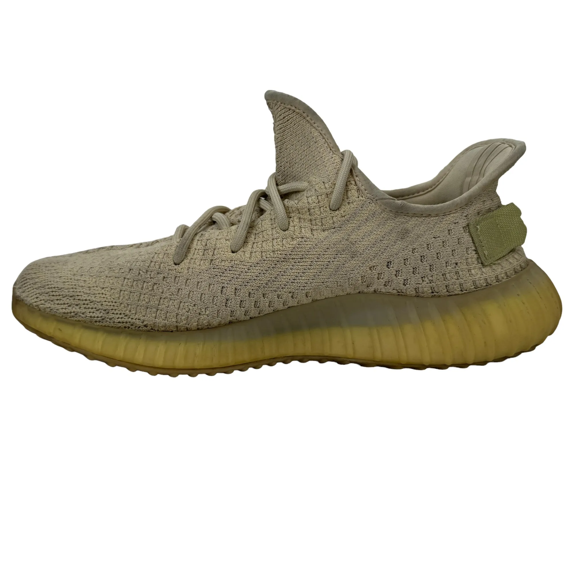 Men's Boost 350 V2 Flax Low Trainers Beige Size EU 43.5 / UK 9.5