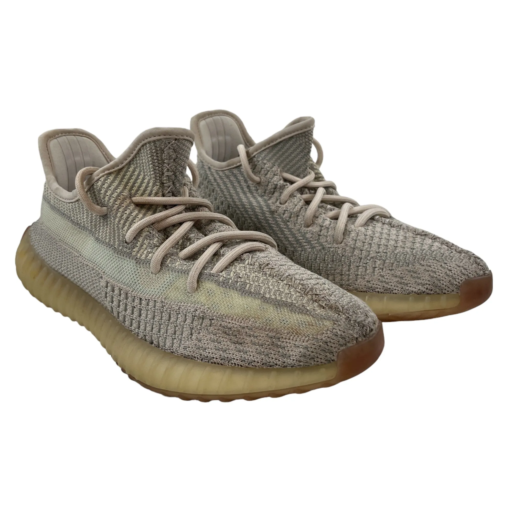 Men's Boost 350 V2 Lundmark Low Trainers Beige Size EU 40.5 / UK 6.5