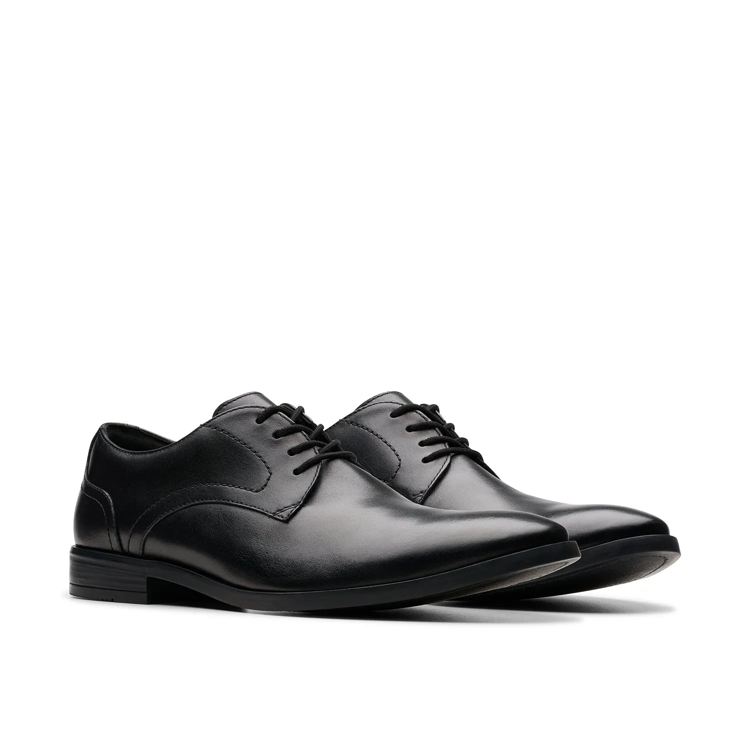 Mens - Brandon Lace Black Leather