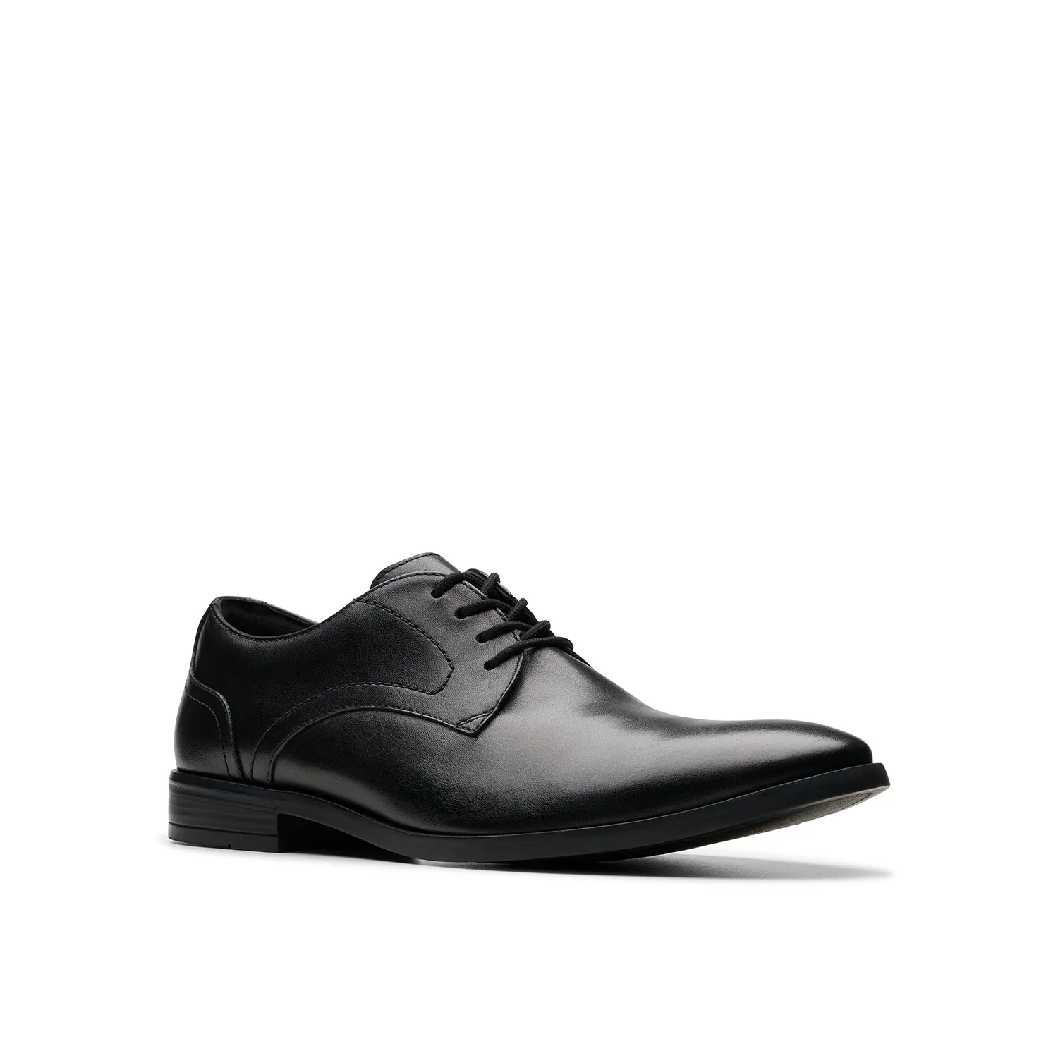 Mens - Brandon Lace Black Leather