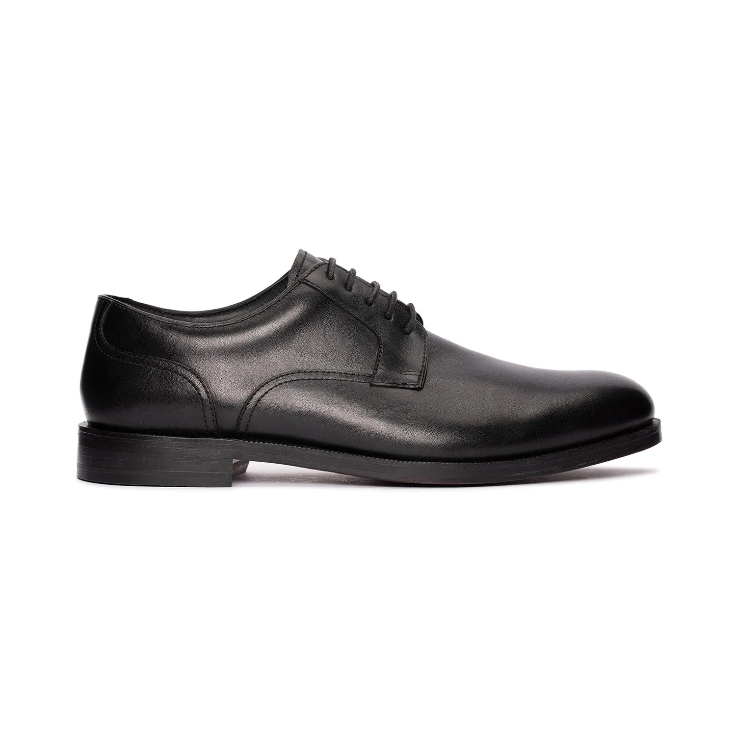 Mens - Craftdean Lace Black Leather