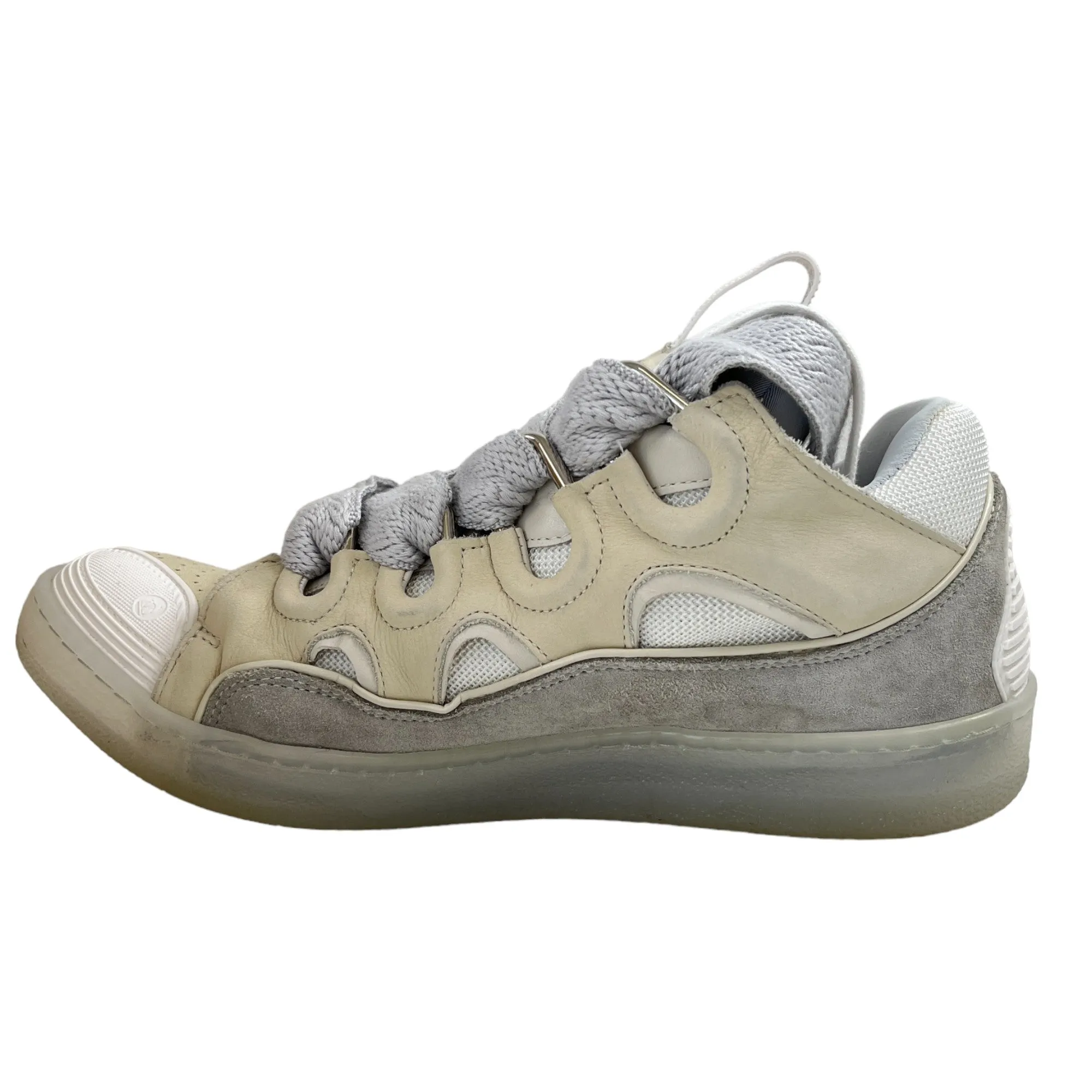 Men's Curb Low Trainers Grey Size EU 43 / UK 9