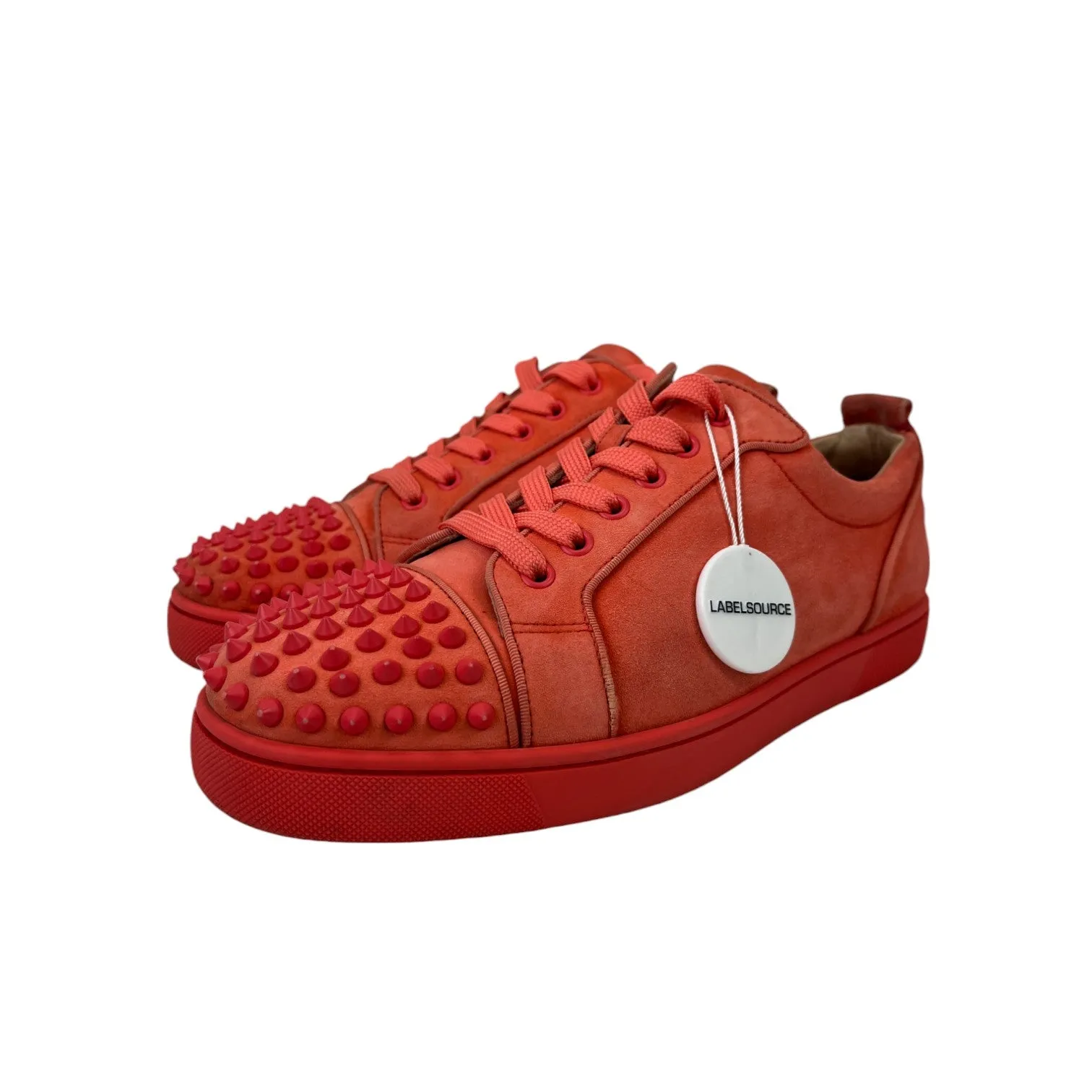 Men's Junior Spikes Low Trainers Red Size EU 41.5 / UK 7.5