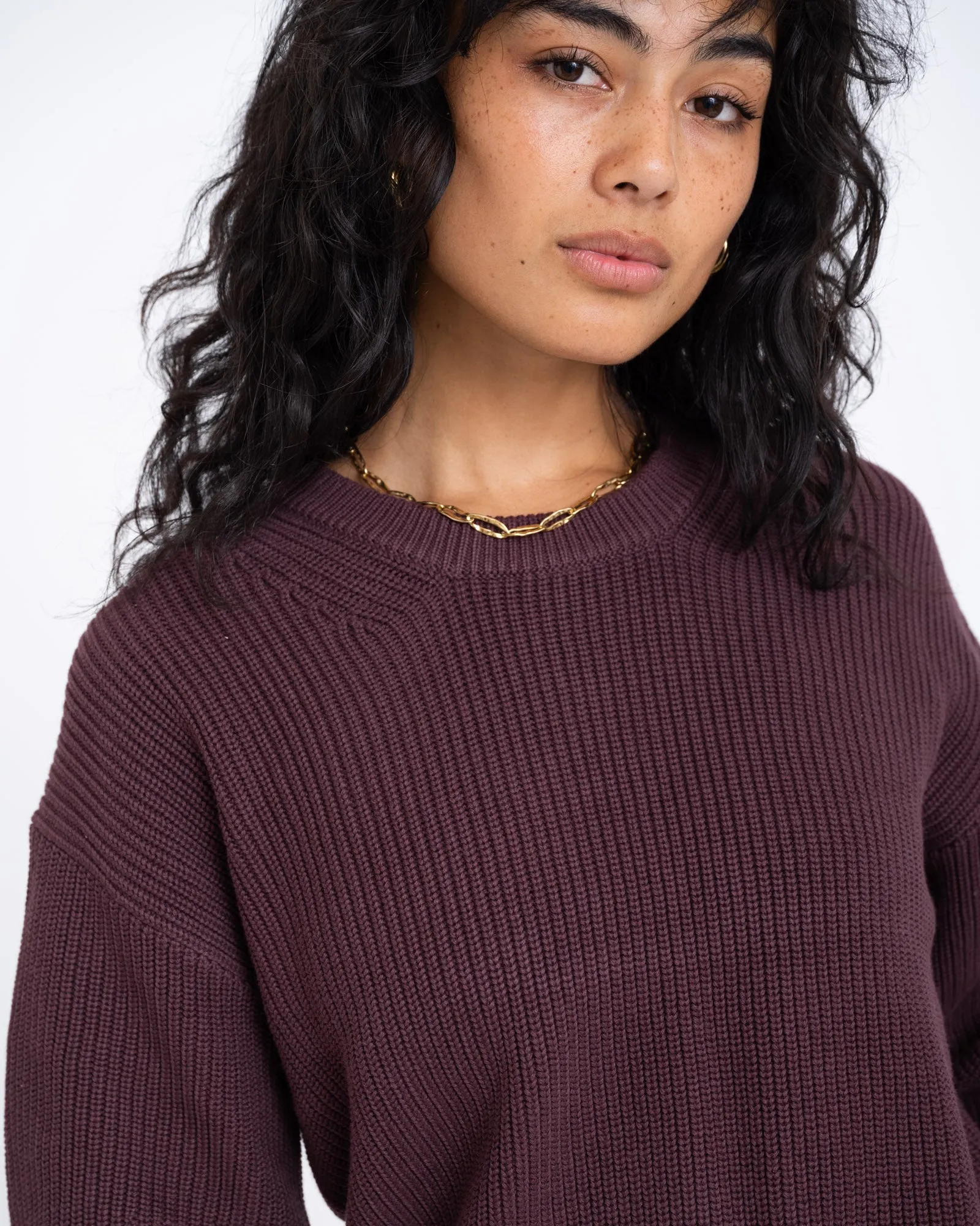 Mila Twist Crew Neck Knit Sassafras