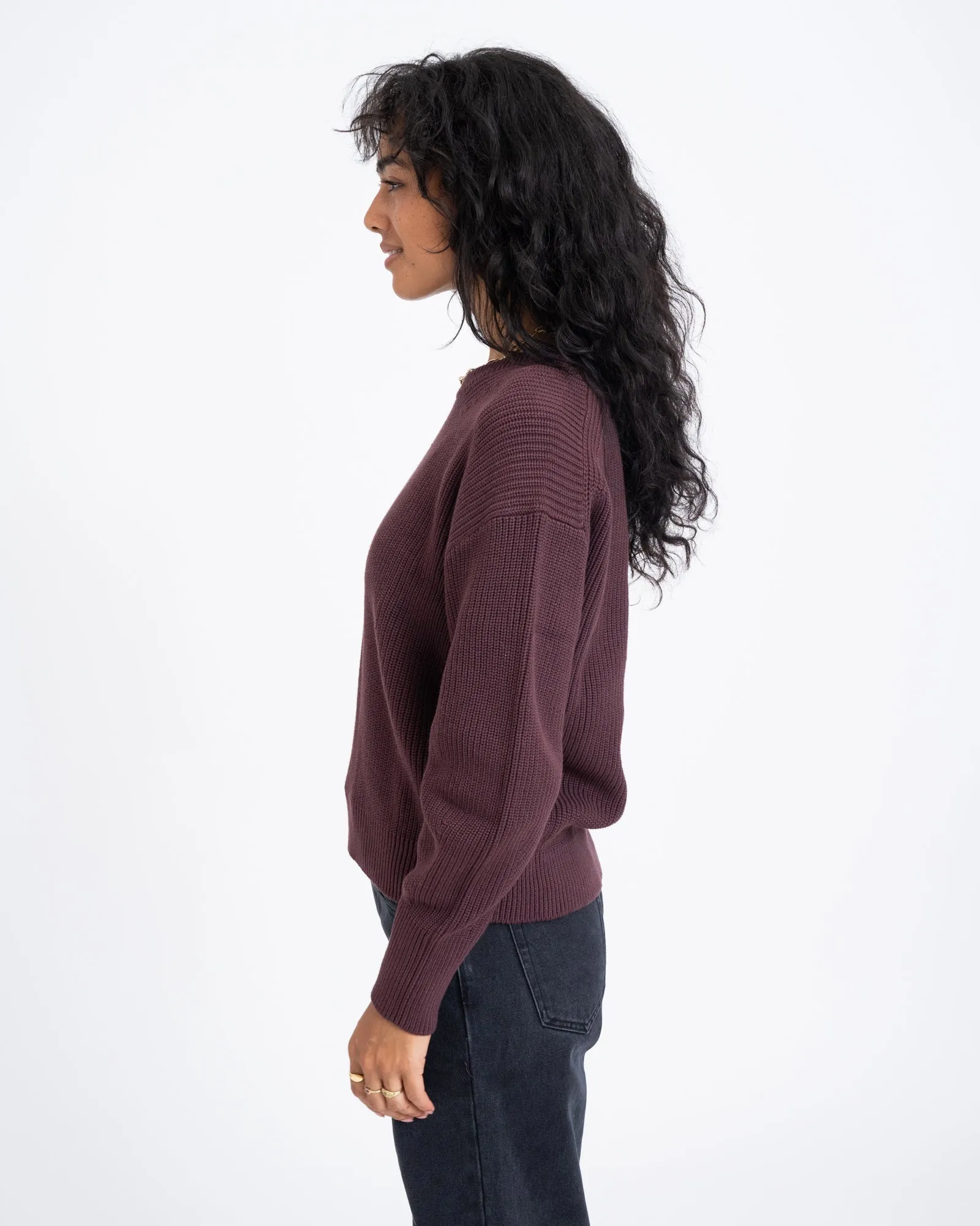 Mila Twist Crew Neck Knit Sassafras