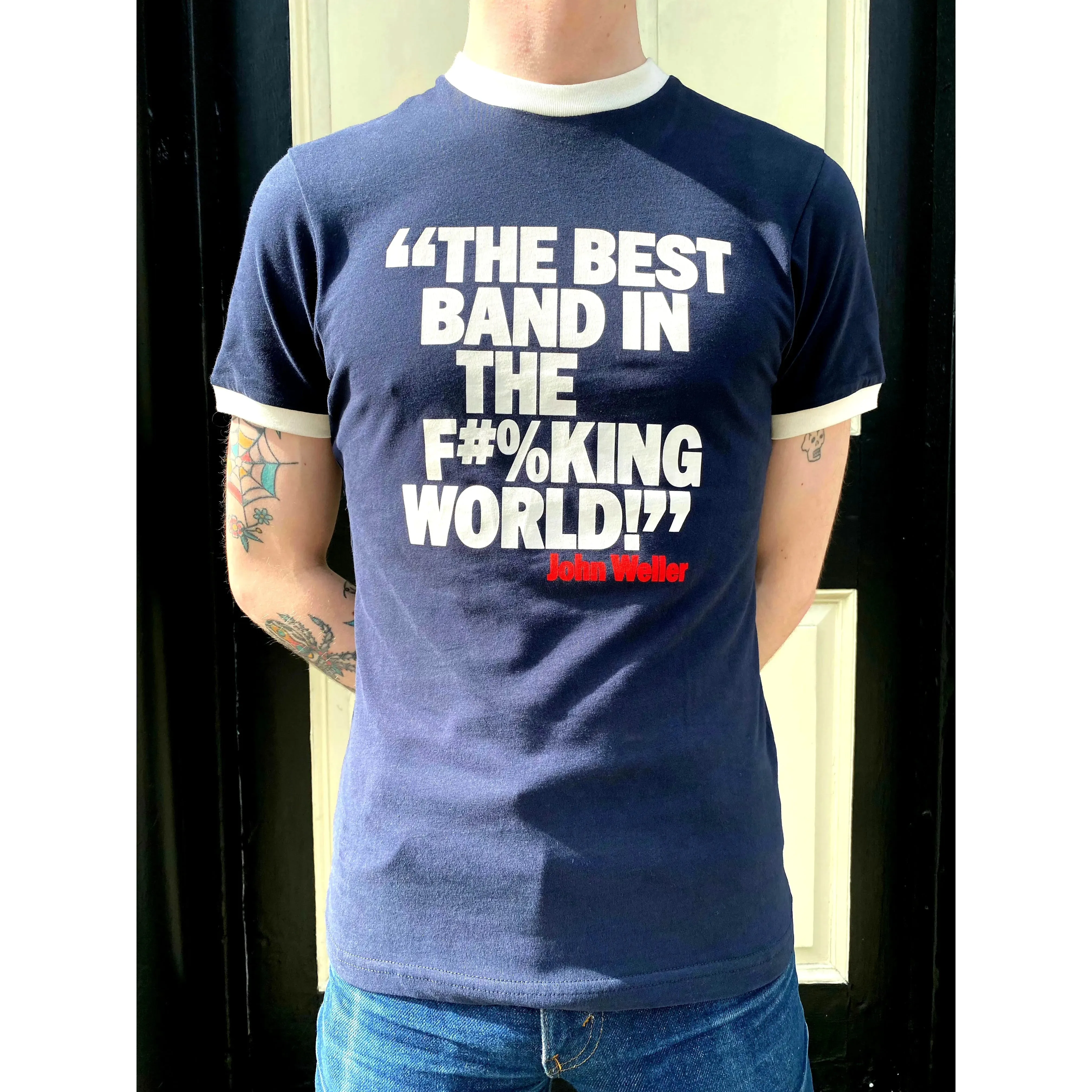 Modfather Clothing  - "The Best Band in the F#%king World" - T-Shirt