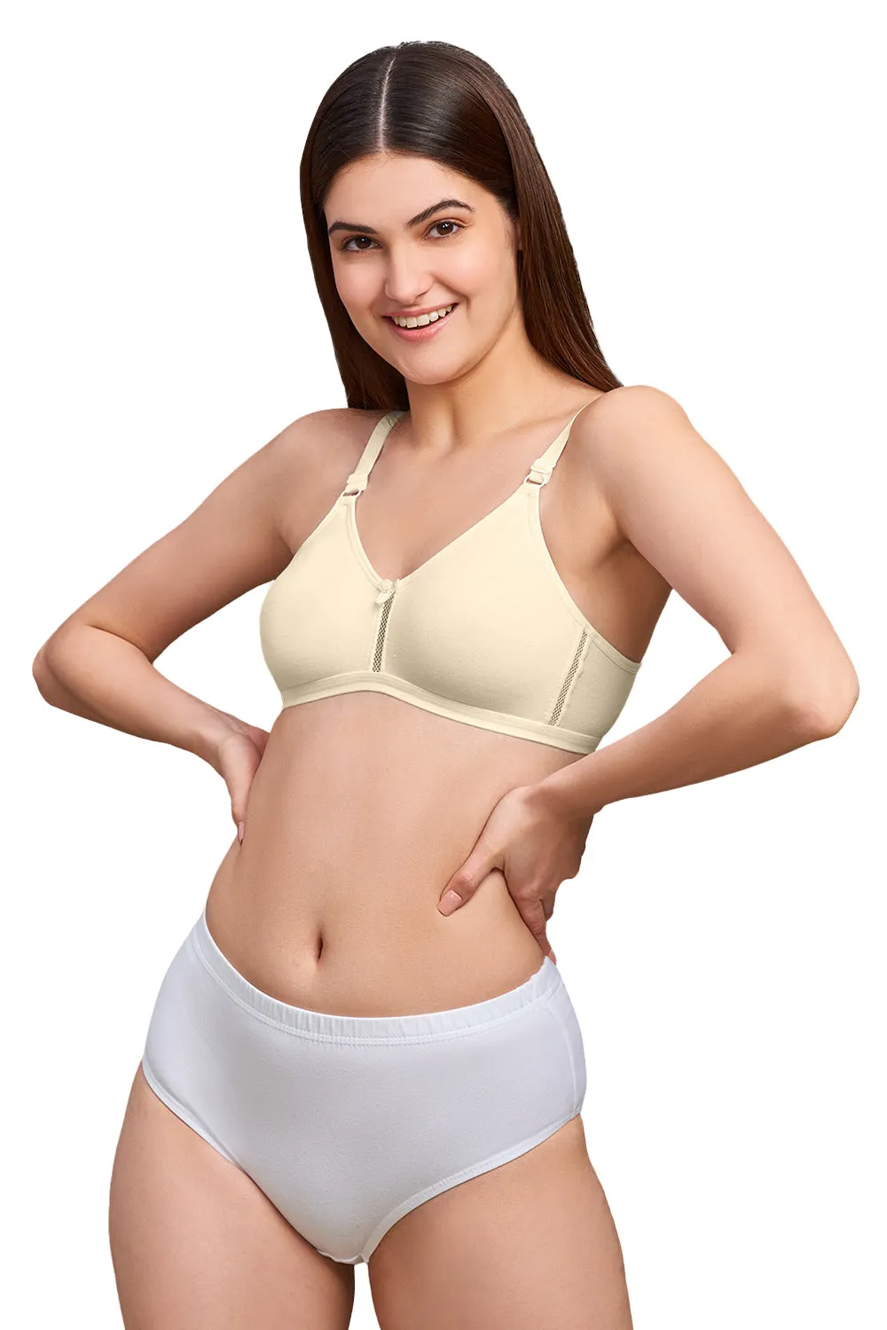 Naidu Hall Knitwear-Bra Special Combo Pack - Beauti - C77