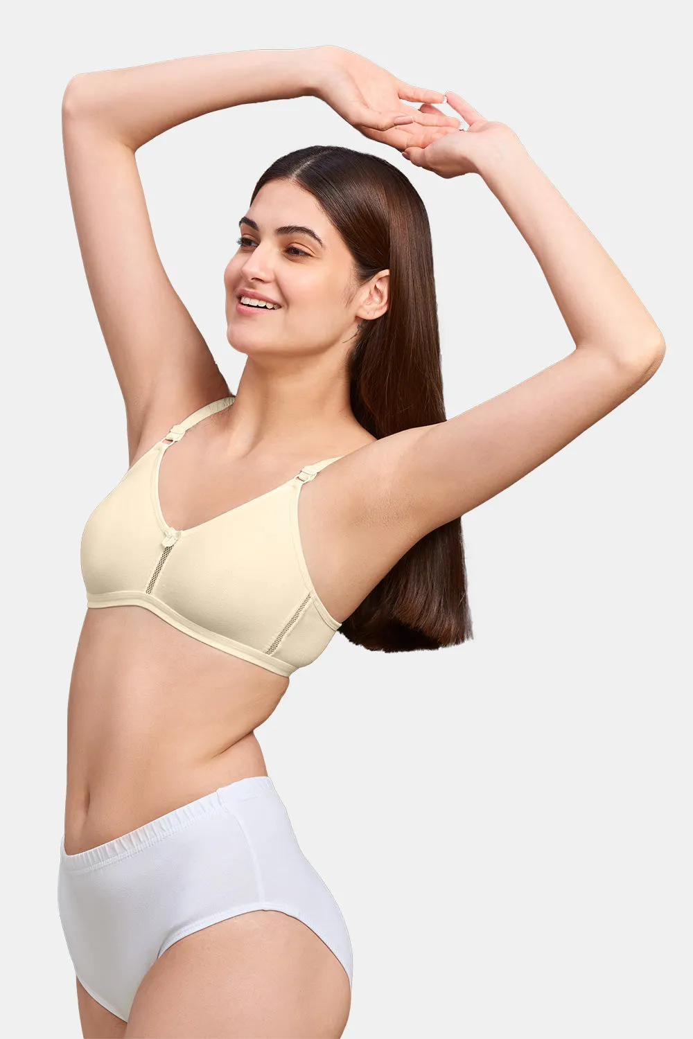 Naidu Hall Knitwear-Bra Special Combo Pack - Beauti - C77