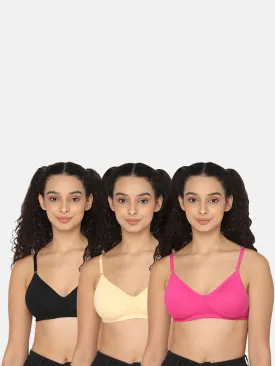 Naidu Hall Knitwear-Bra Special Combo Pack - Candi - C66