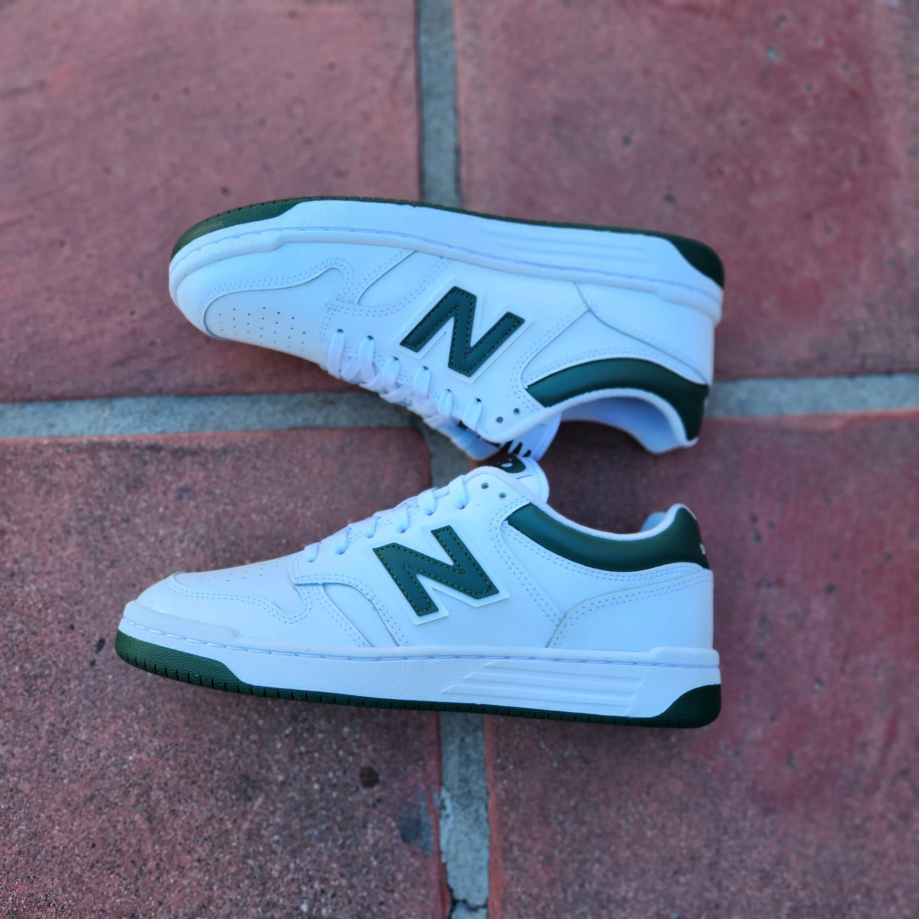 New Balance 480 White Green