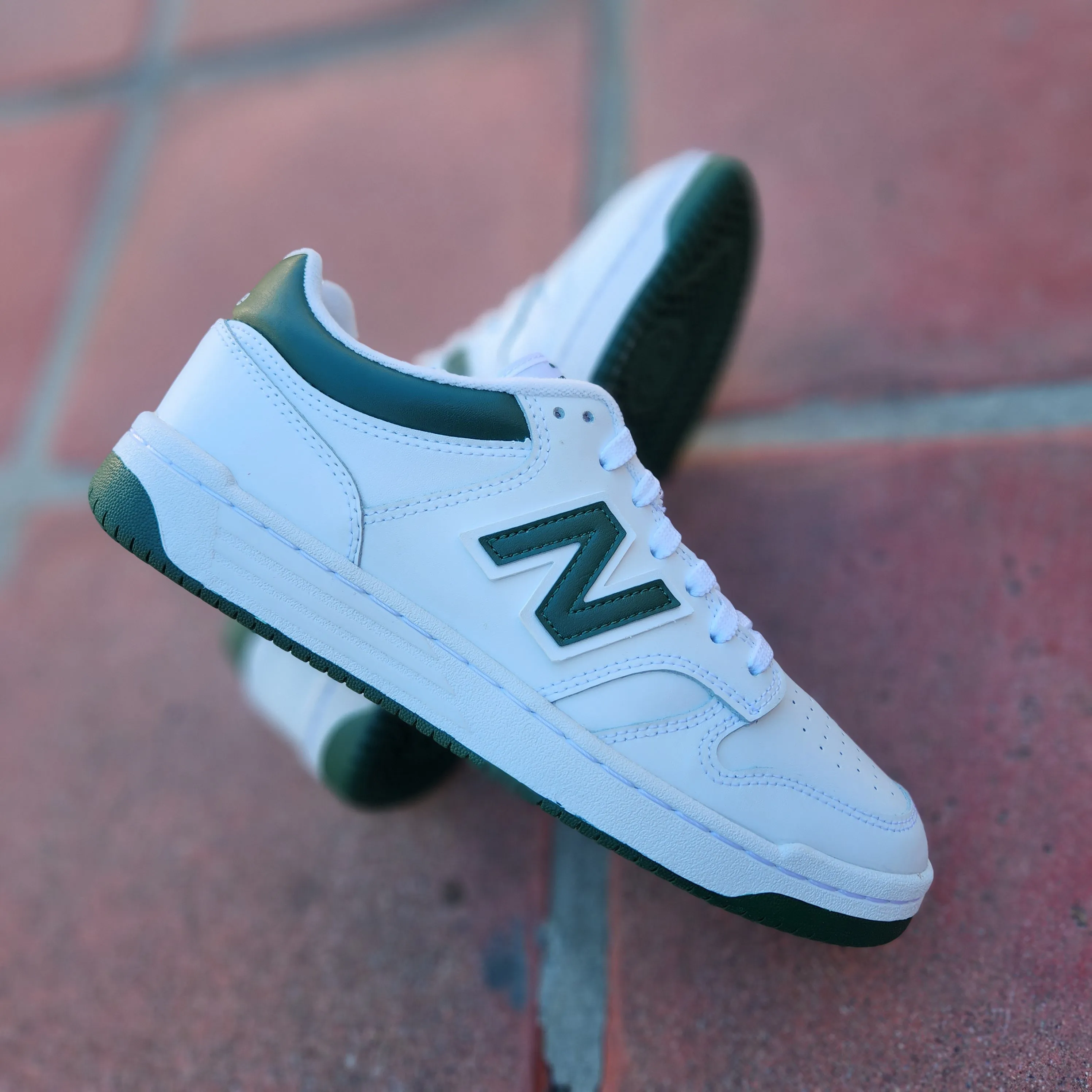 New Balance 480 White Green