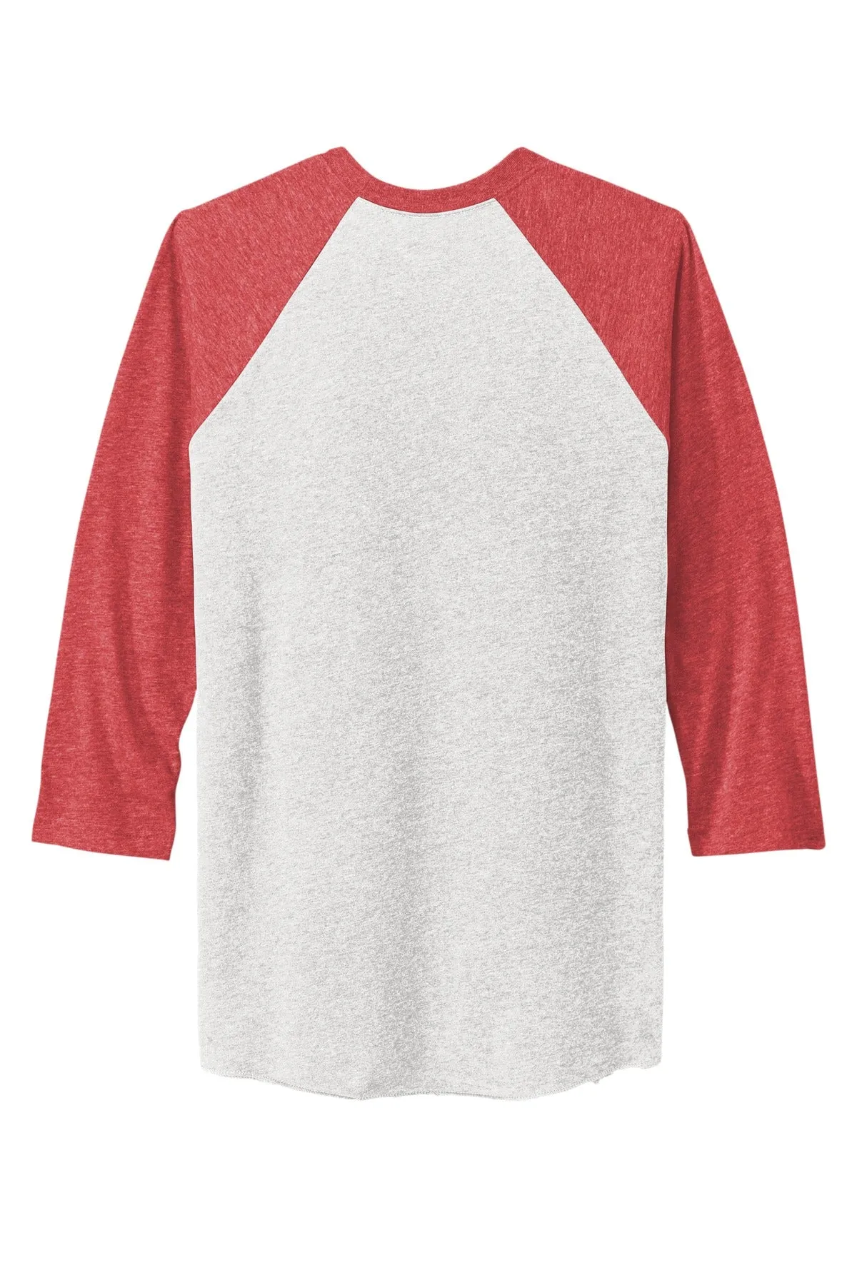 Next Level Apparel Unisex Tri-Blend 3/4-Sleeve Raglan Tee. NL6051