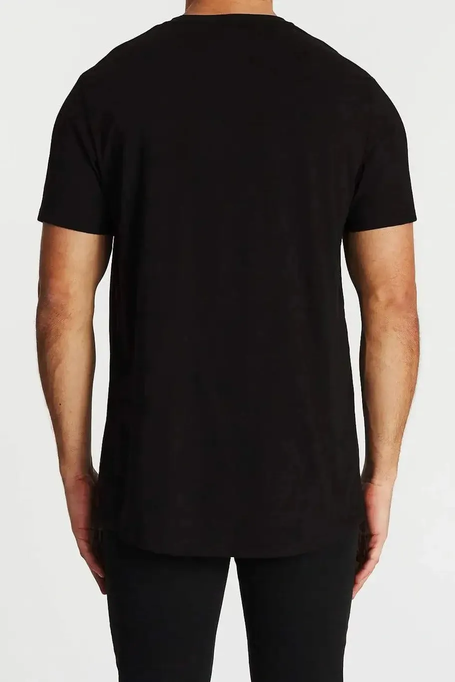 Nxp dark soul scoop back t-shirt jet black