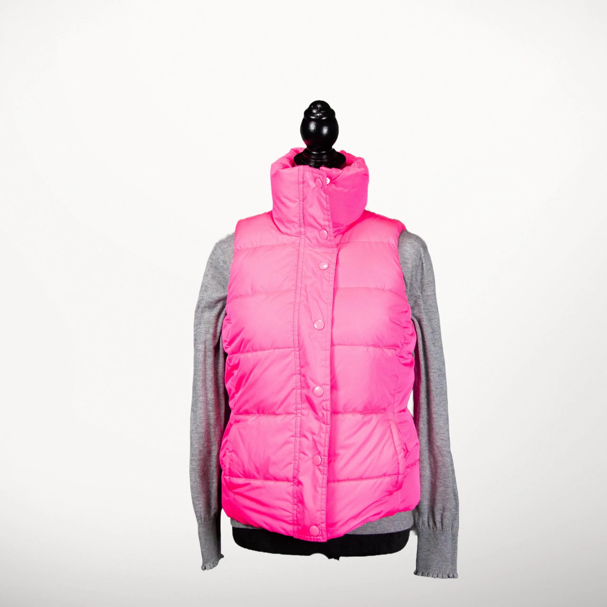 Old Navy Pink Puffer Vest