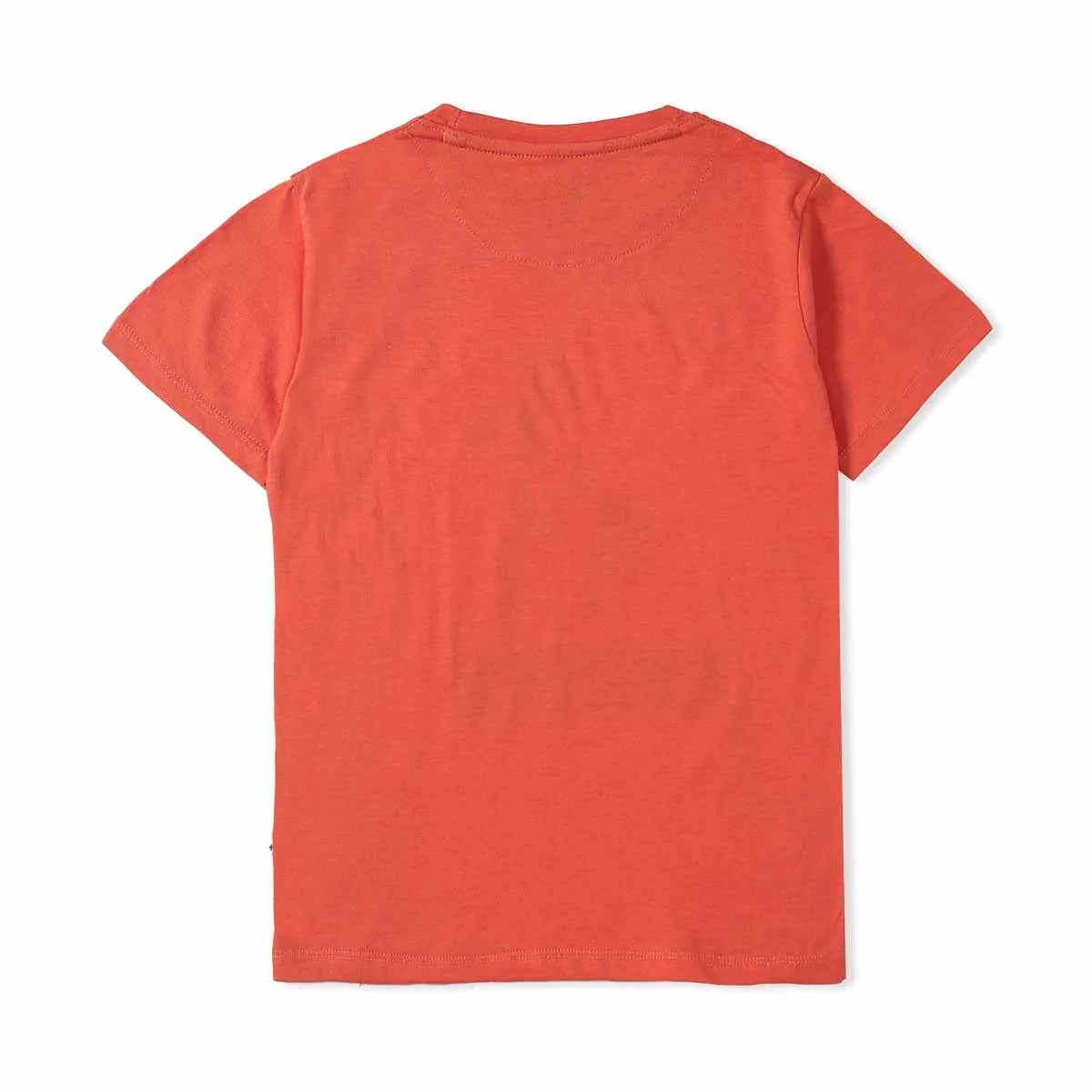 Orange Cotton T-Shirt