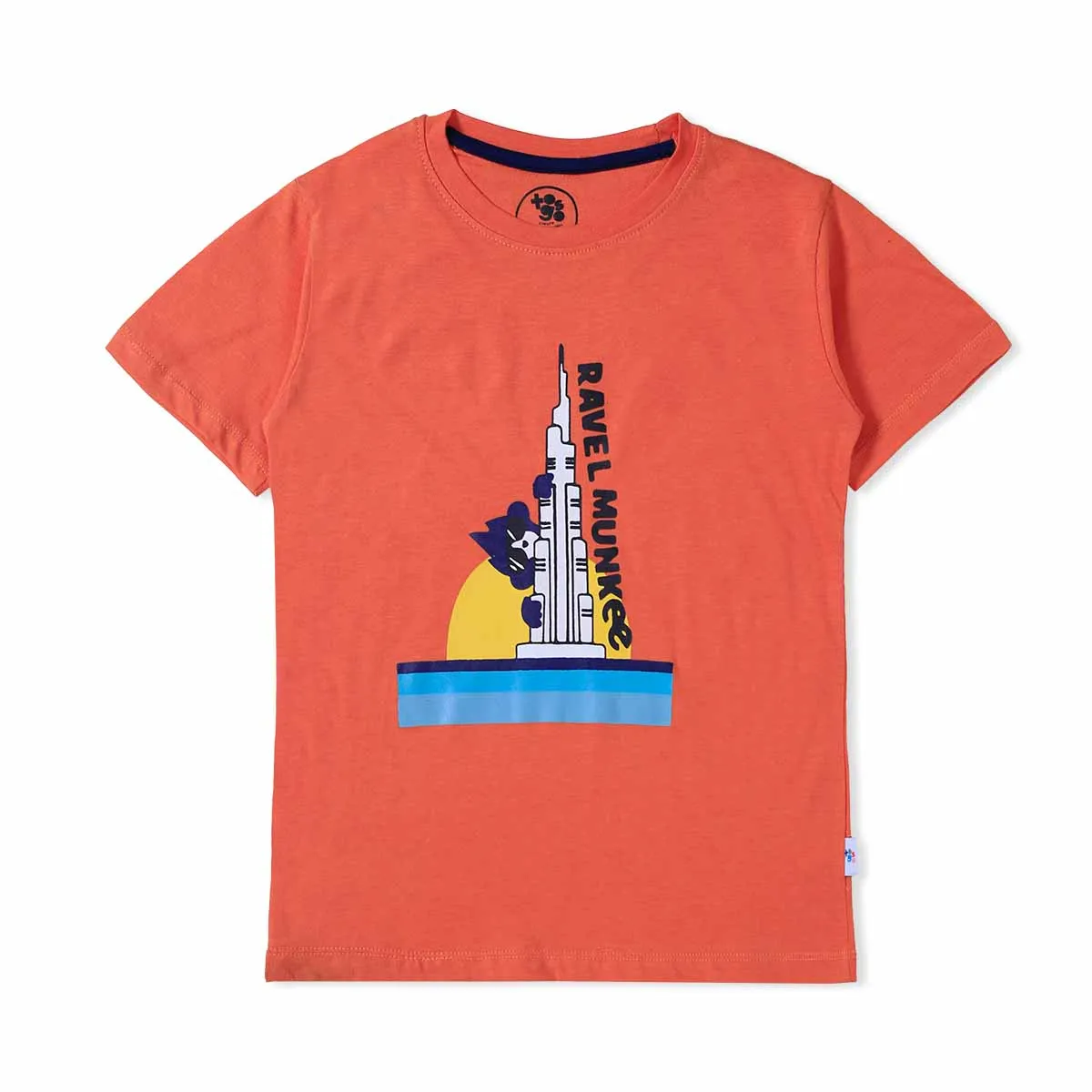 Orange Cotton T-Shirt