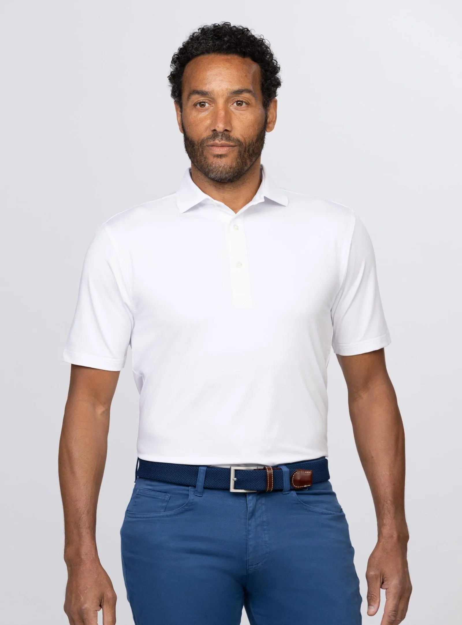 Palmer Solid Performance Polo