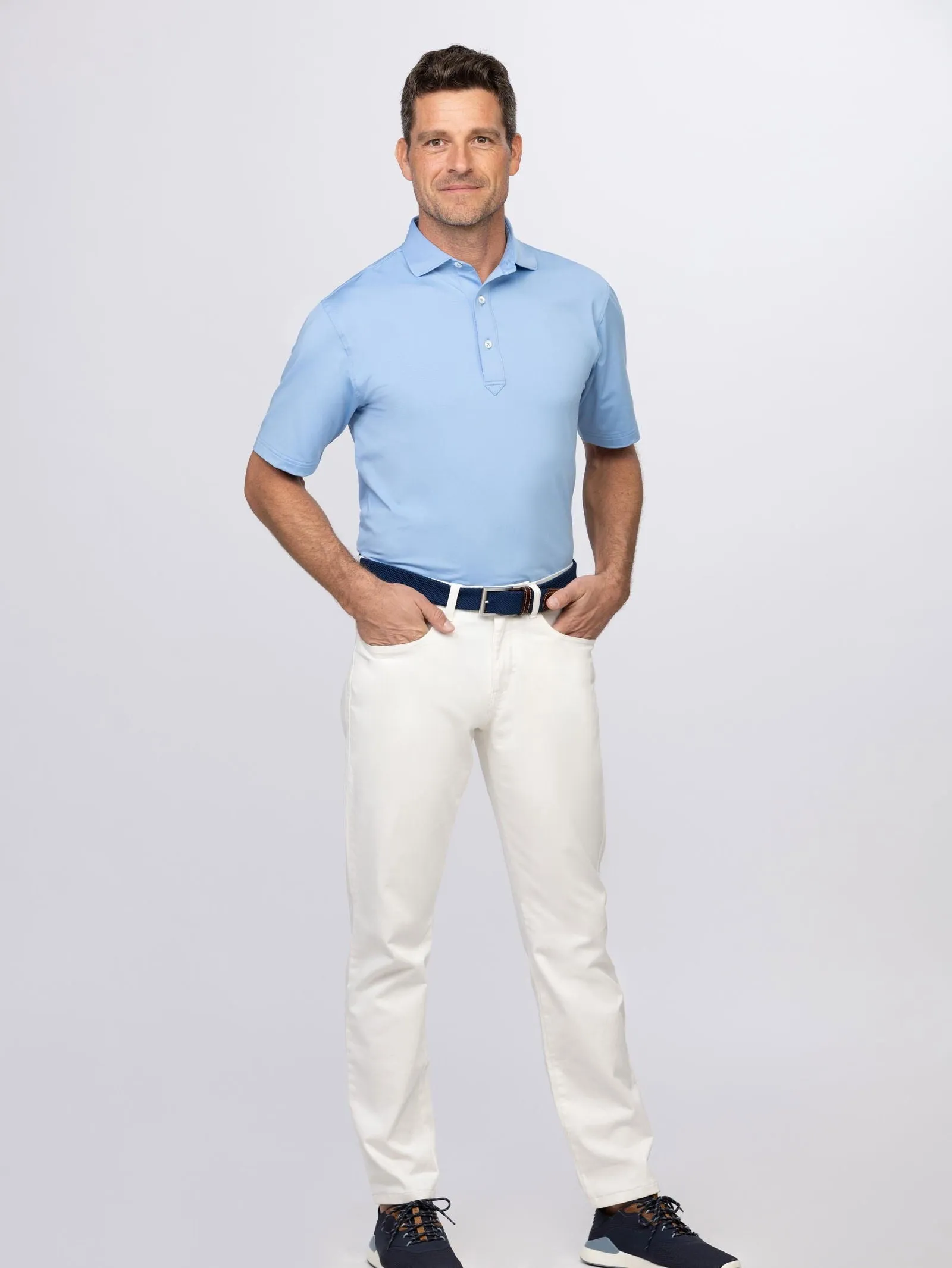 Palmer Solid Performance Polo