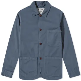 Portuguese Flannel Labura Jacket - Navy Blue