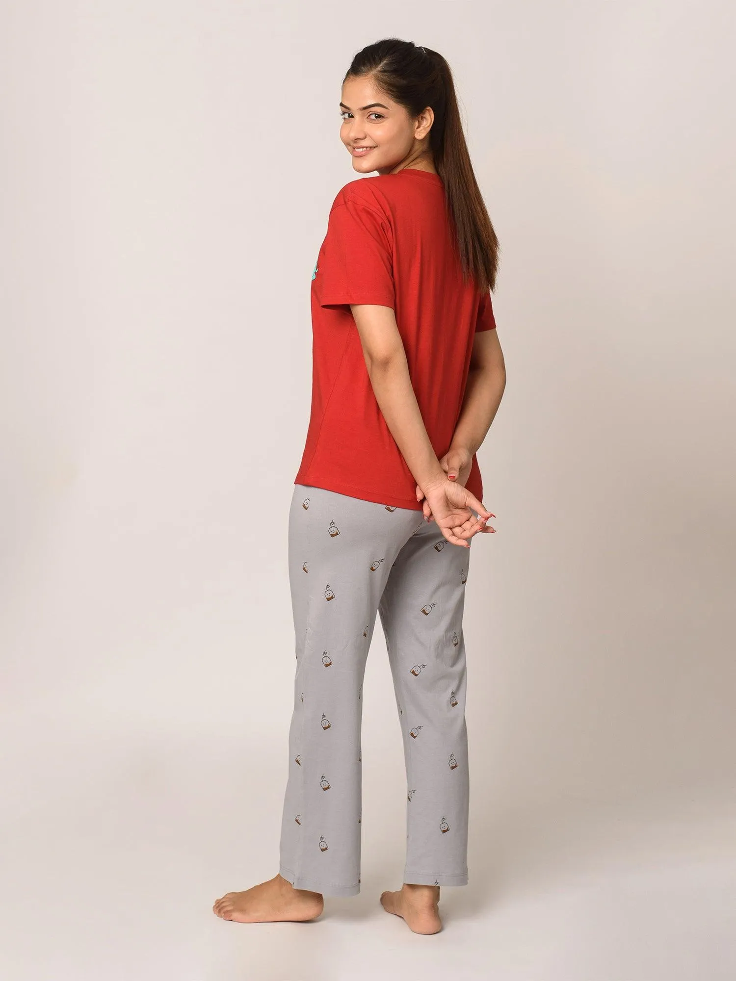 Positivitea Cotton Pyjama Set