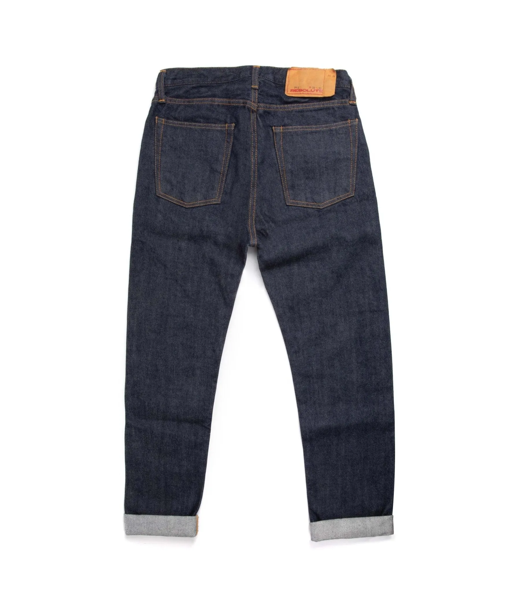 Resolute 712 Denim Jeans: One Wash